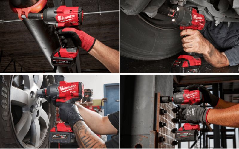 Máy siết bu lông Milwaukee M18 FHIW2F12