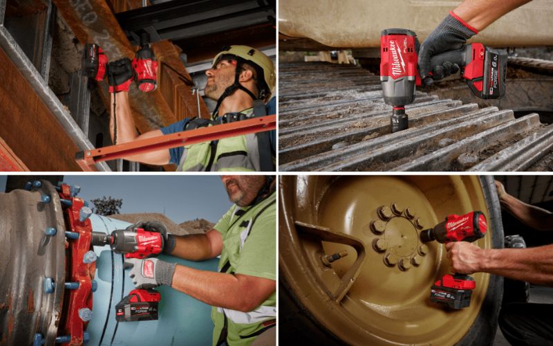 Máy siết bu lông Milwaukee M18 FHIW2F12