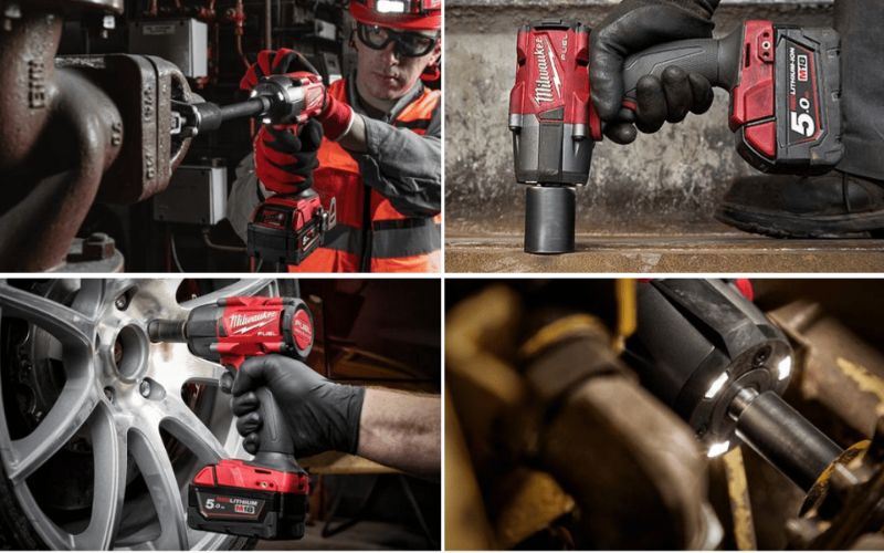 Máy siết bu lông Milwaukee M18 FMTIW2F12-0X0