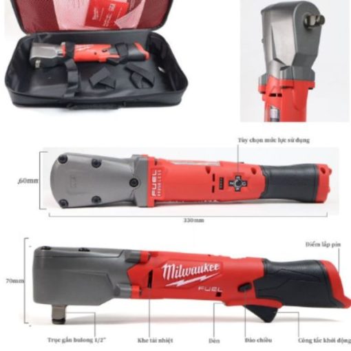 Máy siết bu lông góc 12V Milwaukee M12 FRAIWF12-0B