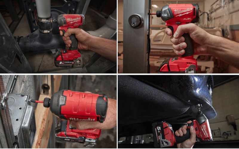 Máy vặn vít thủy lực Milwaukee M18 FQID-0
