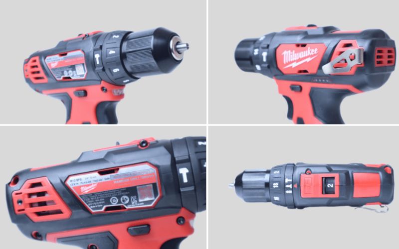 Máy khoan pin 12V Milwaukee M12 BPD-0