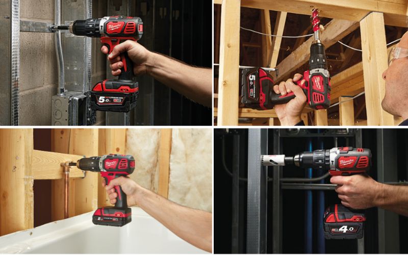 Máy khoan pin 18V Milwaukee M18 BPD-0