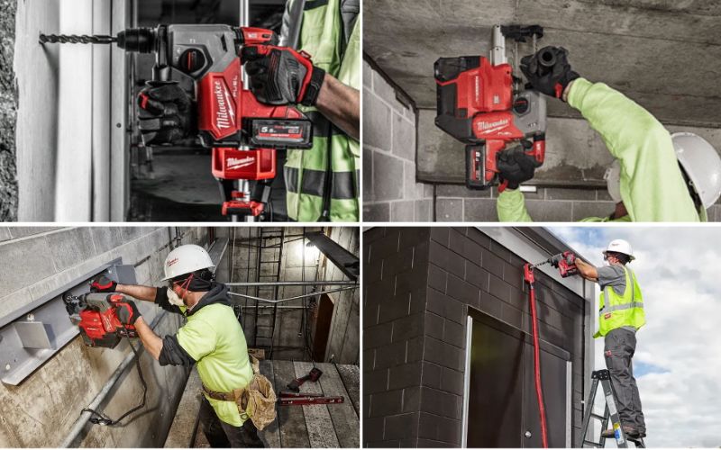 Máy khoan búa Milwaukee M18 FHX-0X0