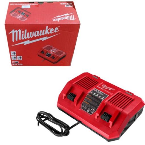 Bộ sạc nhanh Milwaukee 2 cổng M18 DFC