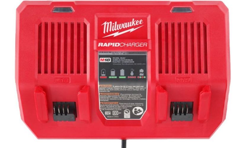 Bộ sạc nhanh Milwaukee 2 cổng M18 DFC