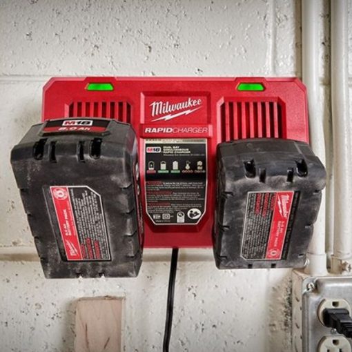 Bộ sạc nhanh Milwaukee 2 cổng M18 DFC