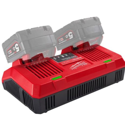 Bộ sạc nhanh Milwaukee 2 cổng M18 DFC