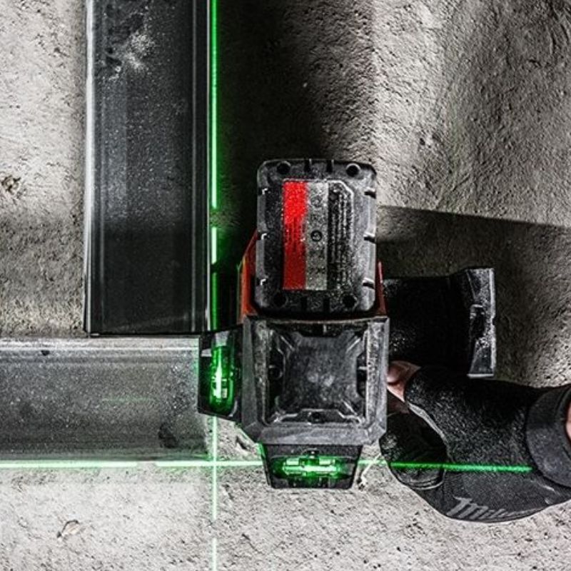 Máy cân mực Laser Milwaukee M12 3PL-0