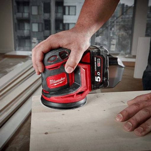 Máy chà nhám Milwaukee M18 BOS125-0X0