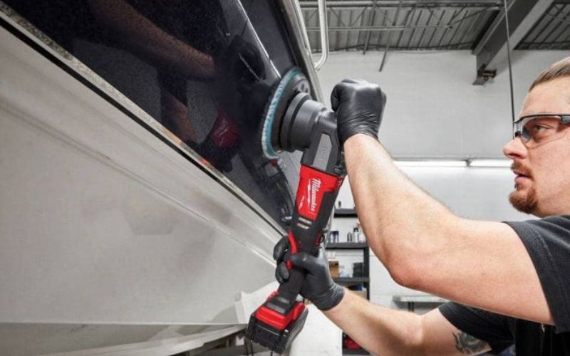 Máy đánh bóng lệch tâm Milwaukee M18 FROP21-0X0