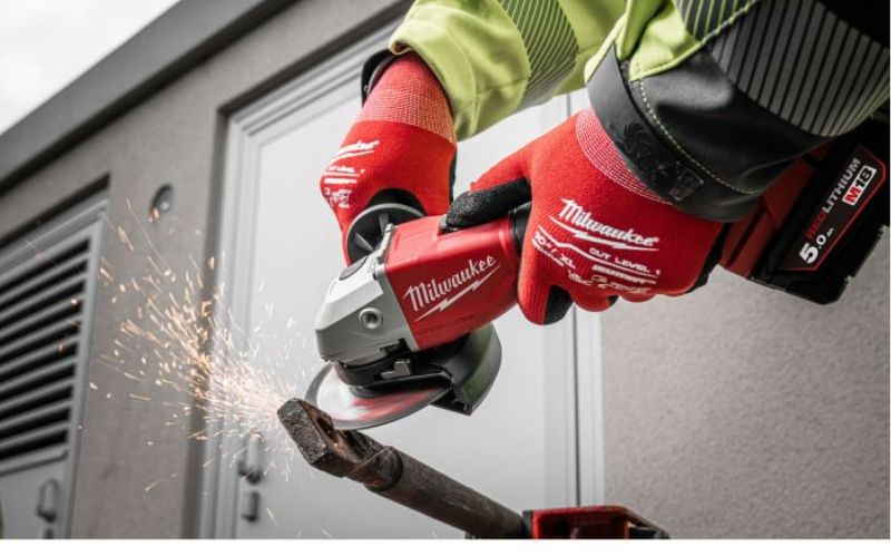 Máy mài pin Milwaukee M18 BLSAG100X
