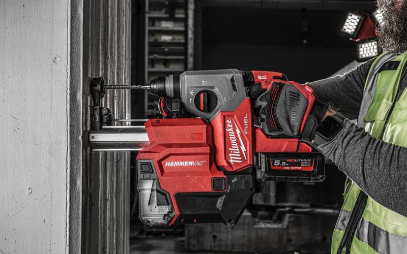 Phụ kiện hút bụi máy khoan Milwaukee M18 FDDEXL-0