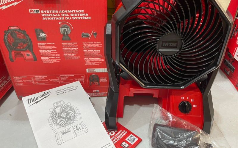 Quạt chạy pin Milwaukee M18 AF-0